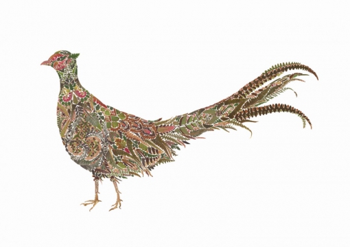 Les collages de feuilles séchées de Helen Ahpornsiri Les collages de feuilles sechees de Helen Ahpornsiri 5 Les-collages-de-feuilles-sechees-de-Helen-Ahpornsiri-5