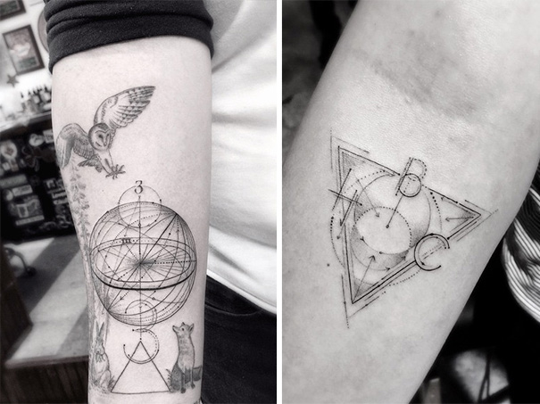 Les tatouages géométriques de Dr Woo tatouages geometriques de Dr Woo 10 tatouages-geometriques-de-Dr-Woo-10