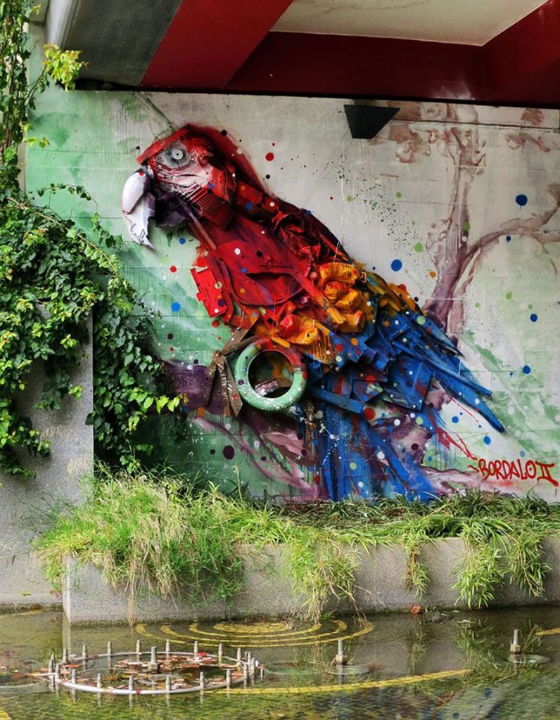 Des sculptures d'animaux avec des déchets par Artur Bordalo Des sculptures d animaux avec des dechets par Artur Bordalo 11 Des-sculptures-d-animaux-avec-des-dechets-par-Artur-Bordalo-11
