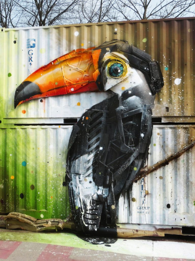 Des sculptures d'animaux avec des déchets par Artur Bordalo Des sculptures d animaux avec des dechets par Artur Bordalo 2 Des-sculptures-d-animaux-avec-des-dechets-par-Artur-Bordalo-2