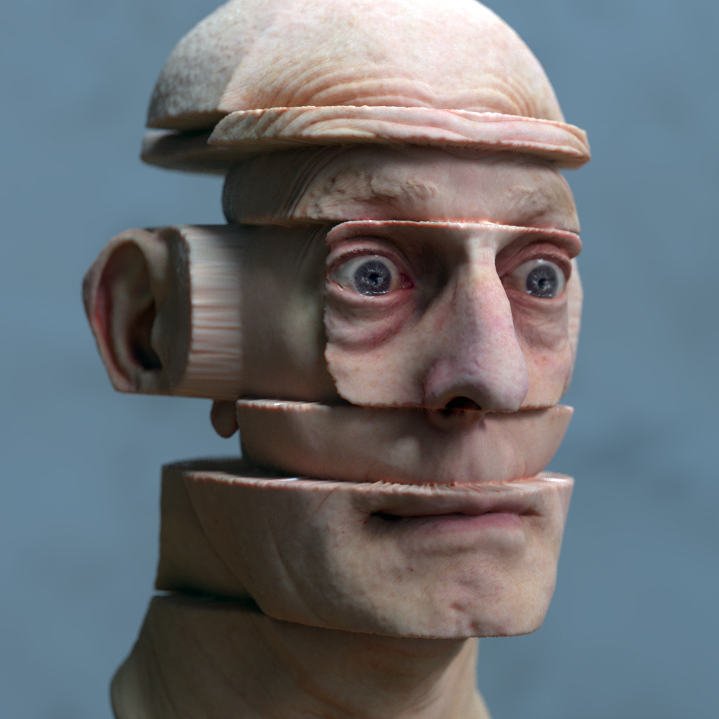 Les portraits déformés de Lee Griggs Les portraits deformes par la 3d de Lee Griggs 10 Les portraits déformés de Lee Griggs 10