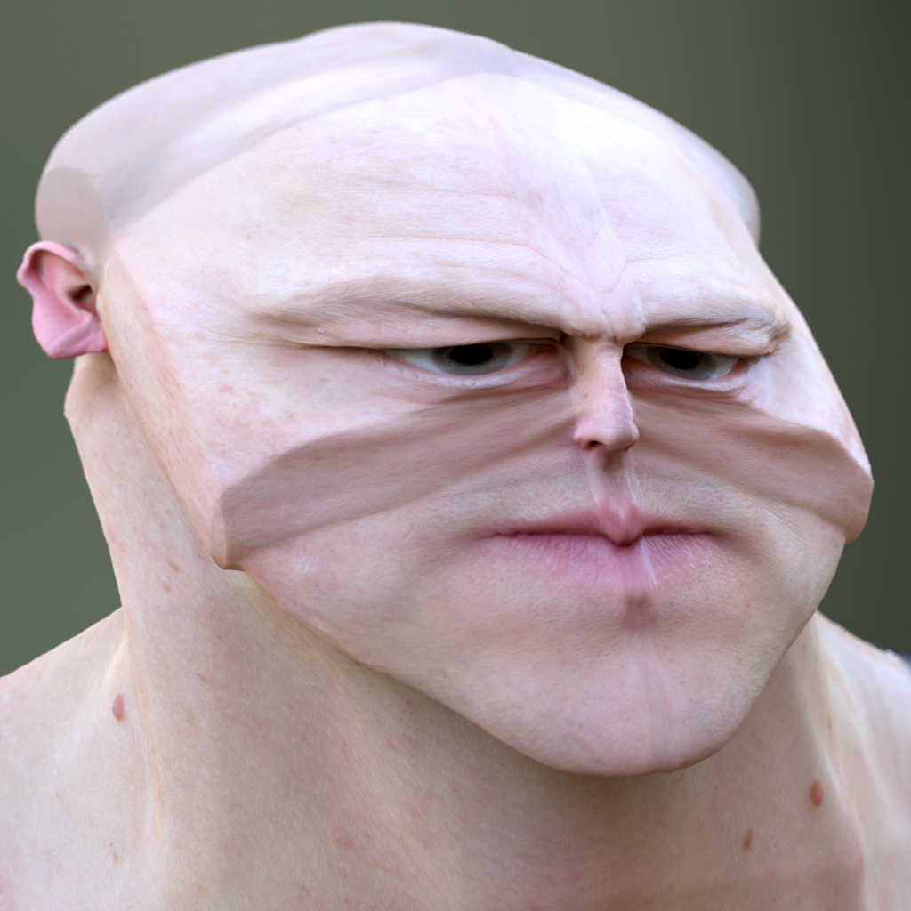 Les portraits déformés de Lee Griggs Les portraits deformes par la 3d de Lee Griggs 14 Les-portraits-deformes-par-la-3d-de-Lee-Griggs-14