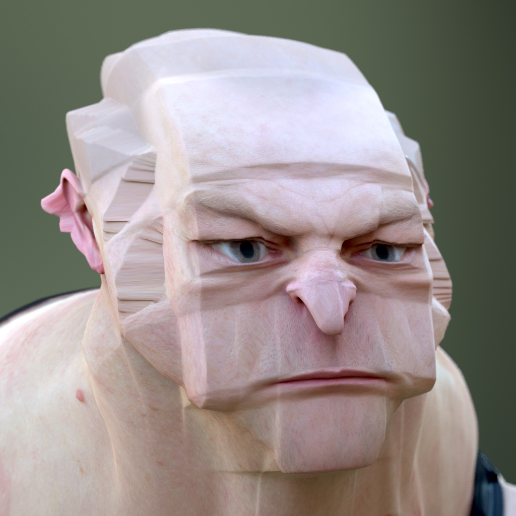Les portraits déformés de Lee Griggs Les portraits deformes par la 3d de Lee Griggs 15 1 Les-portraits-deformes-par-la-3d-de-Lee-Griggs-15