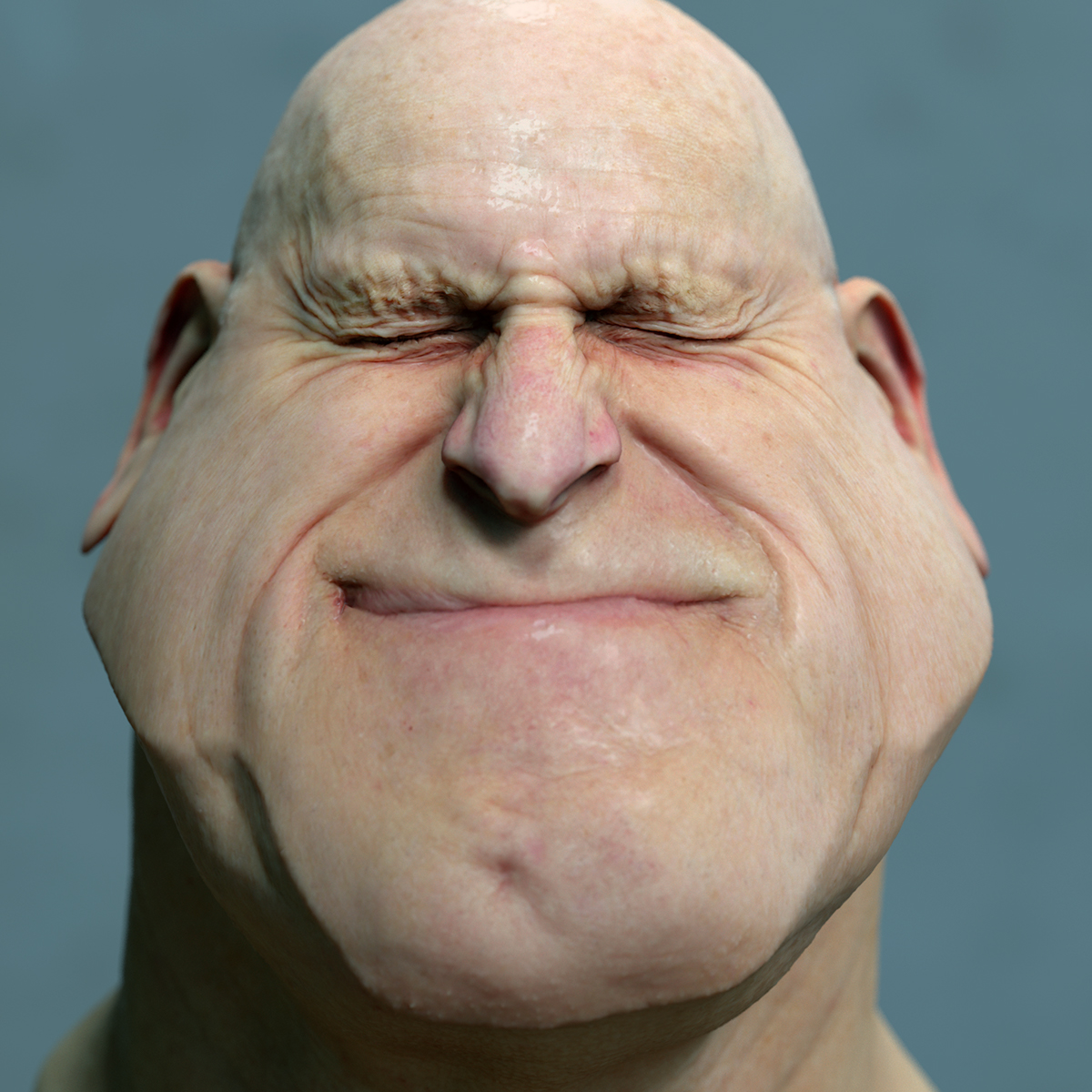 Les portraits déformés de Lee Griggs Les portraits deformes par la 3d de Lee Griggs 4 Les portraits déformés de Lee Griggs 4