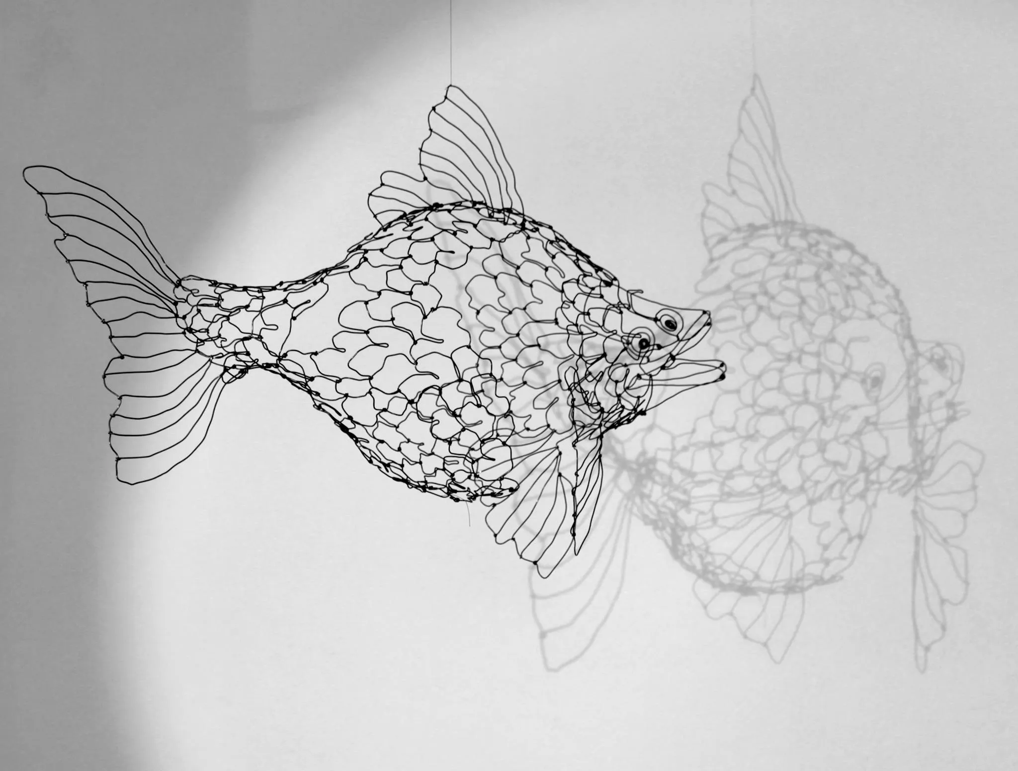 Les sculptures de fils de fer de Mickael Delalande Les sculptures de fils de fer de Mickael Delalande 11 Les-sculptures-de-fils-de-fer-de-Mickael-Delalande-11