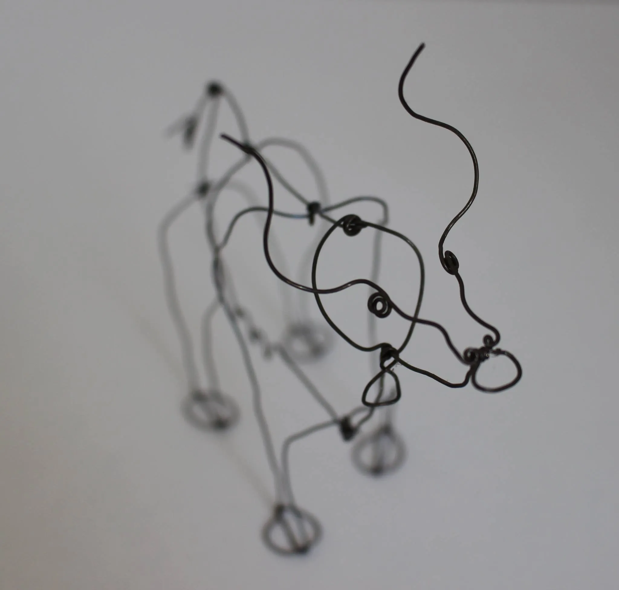 Les sculptures de fils de fer de Mickael Delalande Les sculptures de fils de fer de Mickael Delalande 12 Les-sculptures-de-fils-de-fer-de-Mickael-Delalande-12