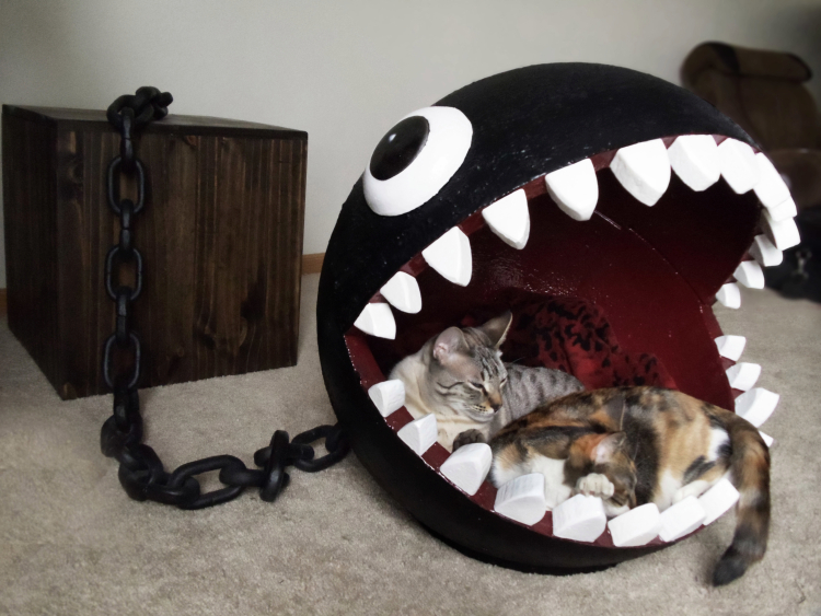 Le lit Chain Chomp pour chat lit chain chomp pour chat 4 lit-chain-chomp-pour-chat-4