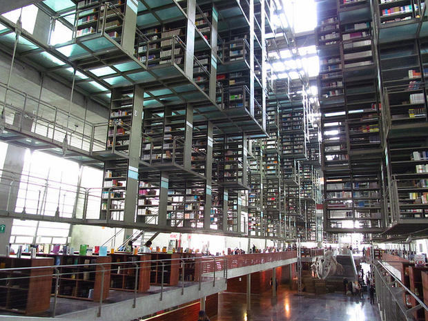 Biblioteca Vasconcelos - la bibliothèque géante de Mexico Biblioteca Vasconcelos la bibliotheque geante de Mexico 2 Biblioteca-Vasconcelos-la-bibliotheque-geante-de-Mexico-2