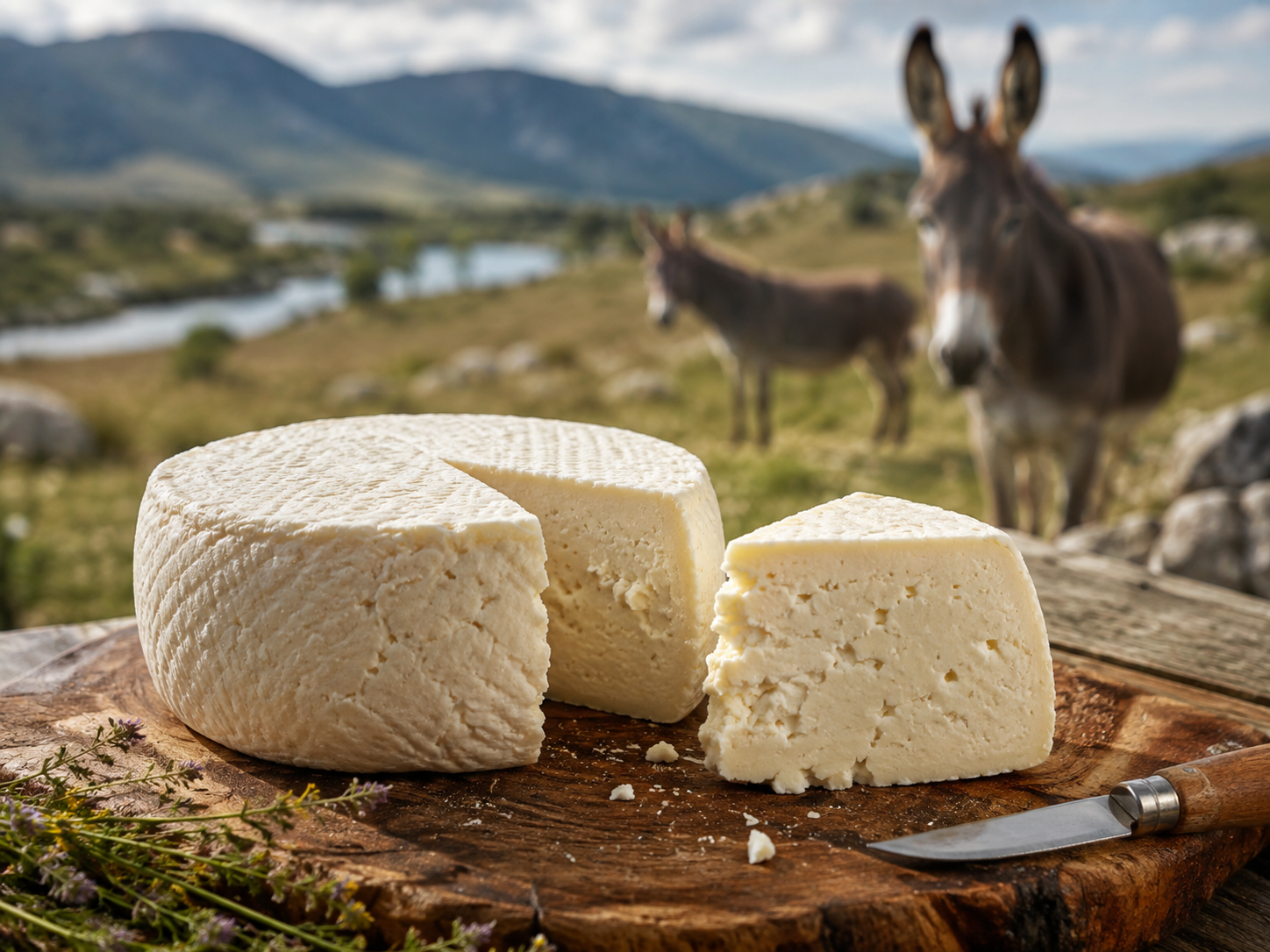 Pule, fromage serbe rare à base de lait d’ânesse Pule, fromage serbe rare à base de lait d’ânesse