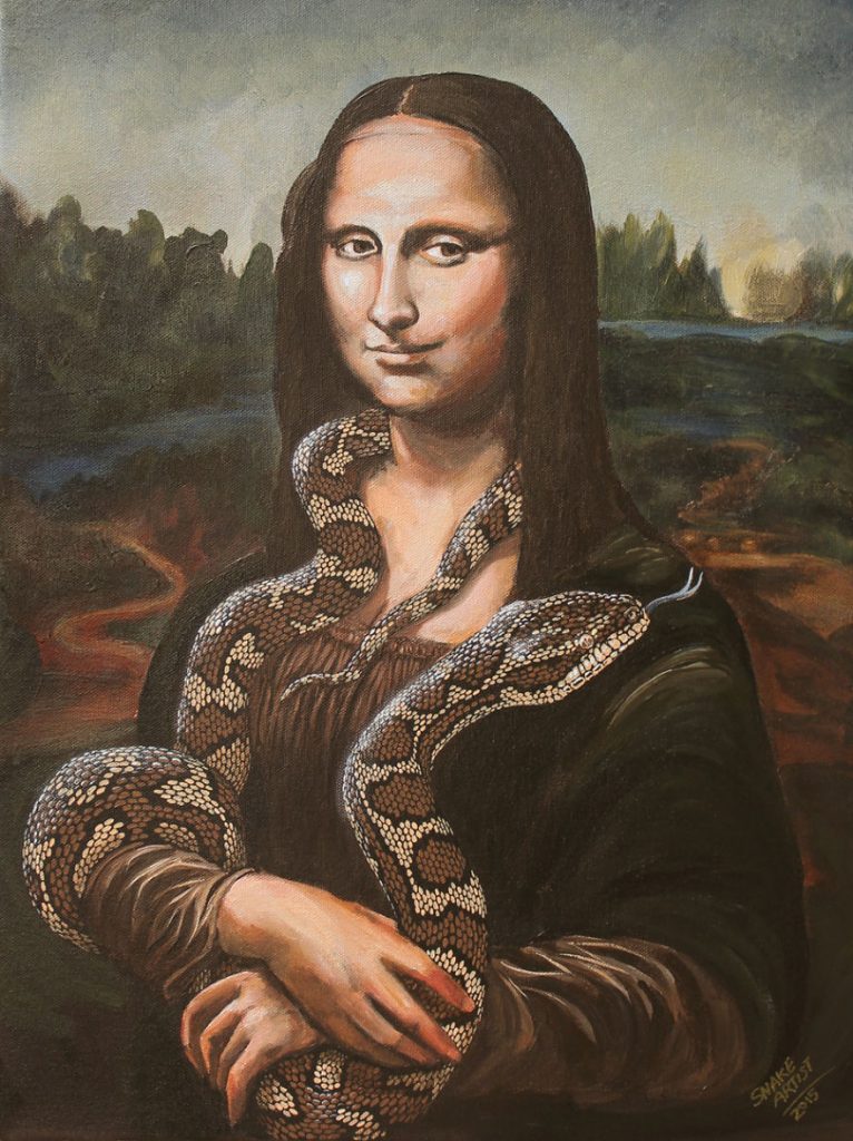 Des serpents dans des tableaux célèbres Des serpents dans des tableaux celebres 3 Des-serpents-dans-des-tableaux-celebres-3