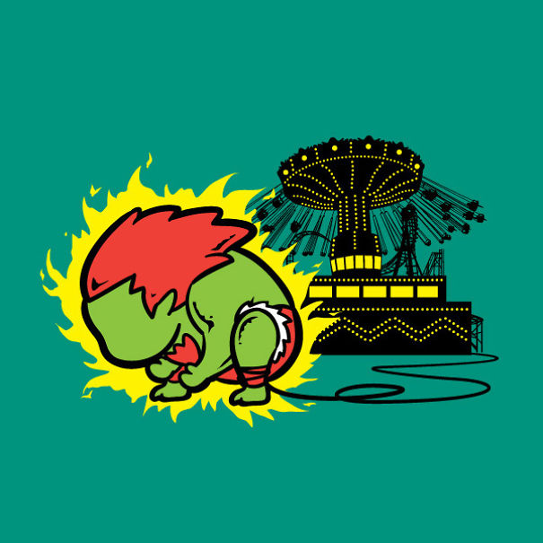 Les jobs à mi-temps des personnages de Street Fighter Les jobs a mi temps des personnages de Street Fighter blanka Les-jobs-a-mi-temps-des-personnages-de-Street-Fighter-blanka