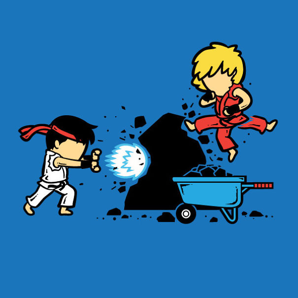 Les jobs à mi-temps des personnages de Street Fighter Les jobs a mi temps des personnages de Street Fighter ryu Les-jobs-a-mi-temps-des-personnages-de-Street-Fighter-ryu