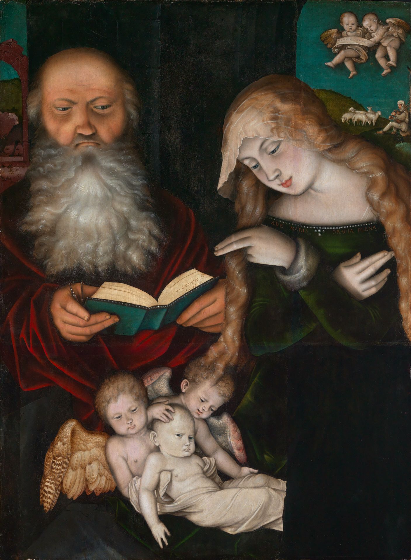 bebe renaissance hans baldung nativite 1539 Enfant Jésus dans la Nativité de Hans Baldung Grien de 1539