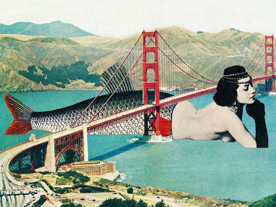Les collages vintage pop de Eugenia Loli Les collages vintage pop de Eugenia Loli 13 Les-collages-vintage-pop-de-Eugenia-Loli-13