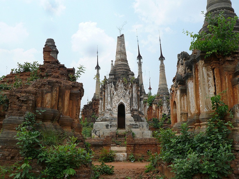 Les pagodes en ruine de Shwe Inn Thein en Birmanie Les pagodes en ruine de Shwe Inn Thein en Birmanie 10 Les-pagodes-en-ruine-de-Shwe-Inn-Thein-en-Birmanie-10
