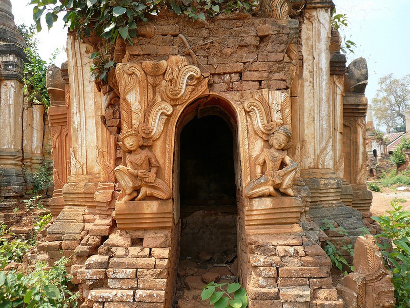 Les pagodes en ruine de Shwe Inn Thein en Birmanie Les pagodes en ruine de Shwe Inn Thein en Birmanie 7 Les-pagodes-en-ruine-de-Shwe-Inn-Thein-en-Birmanie-7