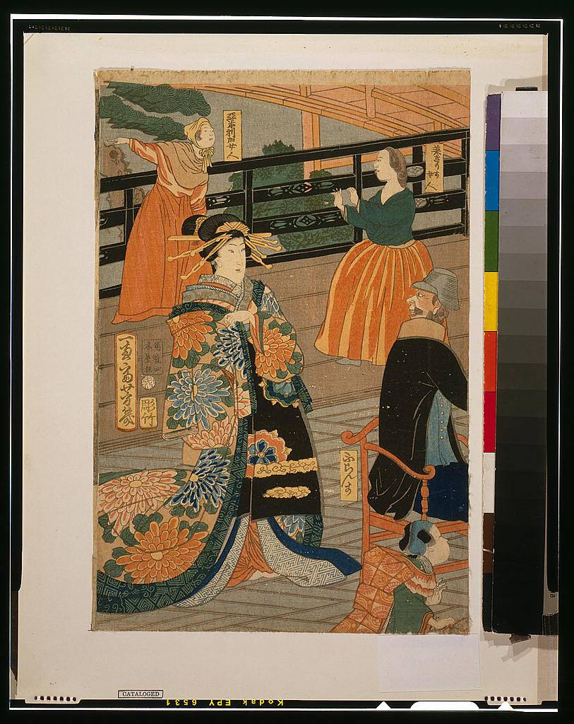 Représentations des occidentaux au Japon dans les années 1860 Representations des occidentaux au Japon dans les annees 1860 6 Representations-des-occidentaux-au-Japon-dans-les-annees-1860-6