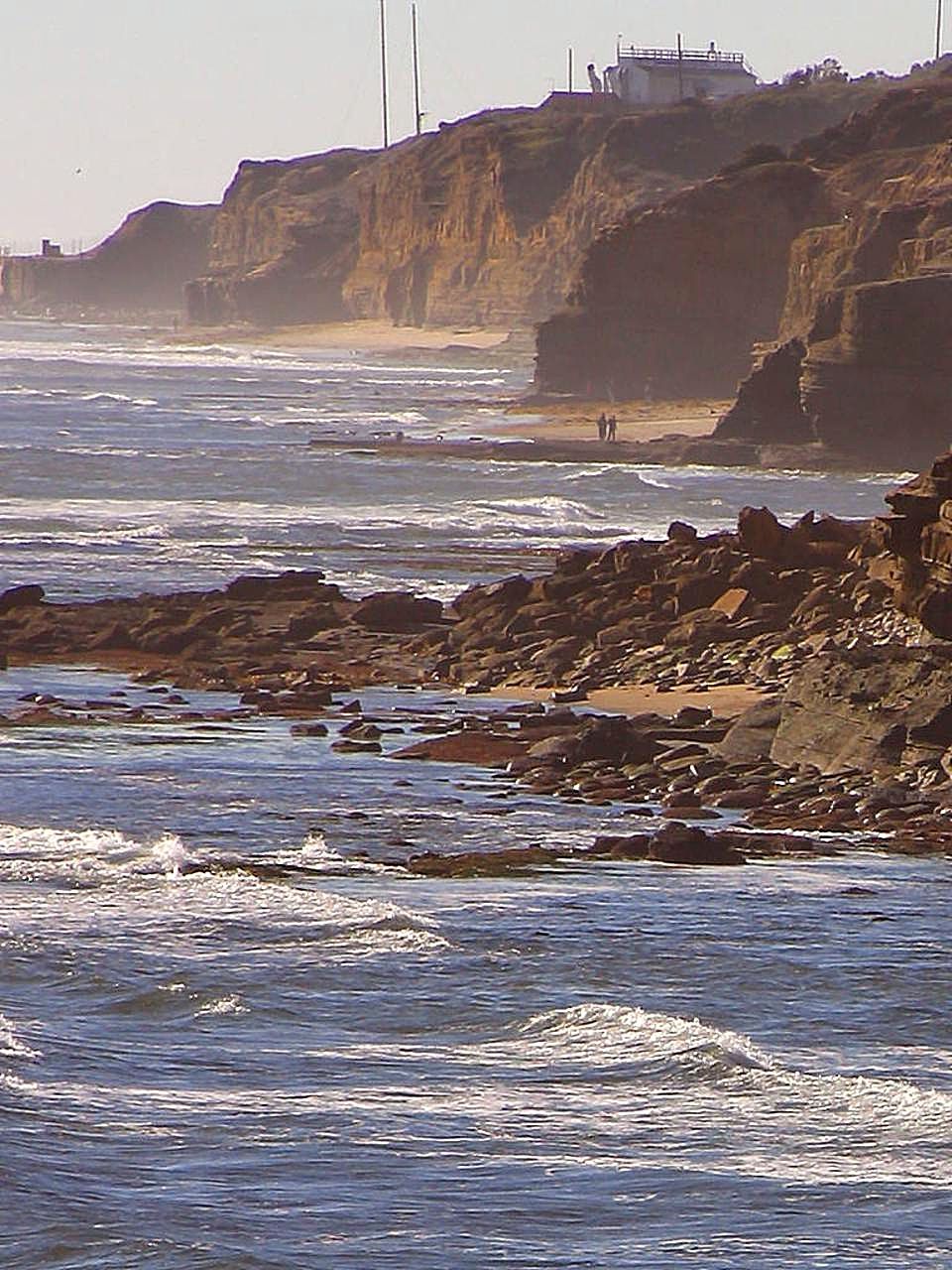 Sunset Cliffs à San Diego Sunset Cliffs dominant l'océan Pacifique à San Diego en Californie