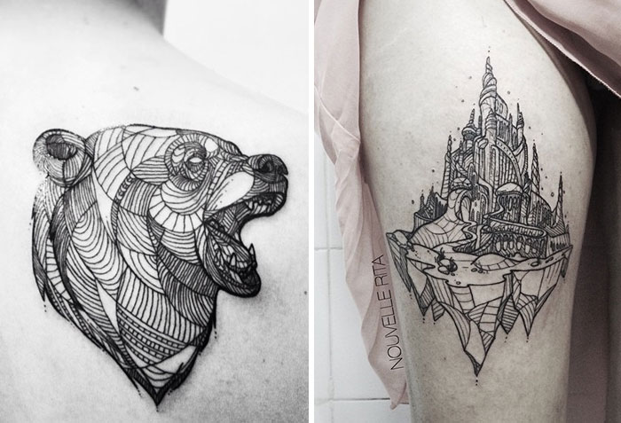 Les tatouages à base de formes géométriques de Nouvelle Rita Les tatouages a base de formes geometriques de Nouvelle Rita 7 Les-tatouages-a-base-de-formes-geometriques-de-Nouvelle-Rita-7