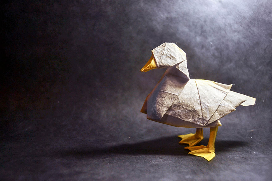 Les incroyables origami de Gonzalo Garcia Calvo incroyables origami de Gonzalo Garcia Calvo canard incroyables-origami-de-Gonzalo-Garcia-Calvo-canard