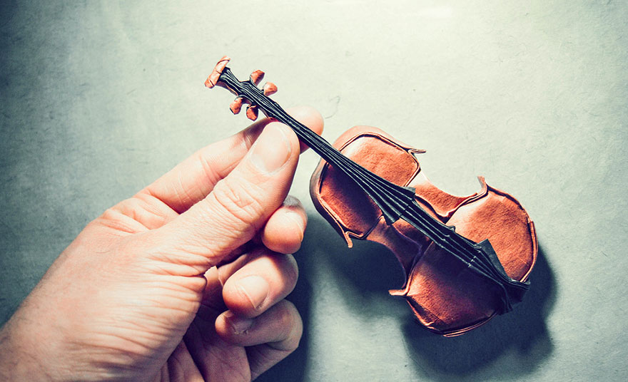 Les incroyables origami de Gonzalo Garcia Calvo incroyables origami de Gonzalo Garcia Calvo violon incroyables-origami-de-Gonzalo-Garcia-Calvo-violon