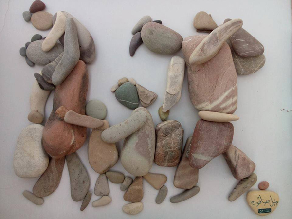 Les arrangements de cailloux de Nizar Ali Badr les arrangements de cailloux de Nizar Ali Badr 23 les-arrangements-de-cailloux-de-Nizar-Ali-Badr-23