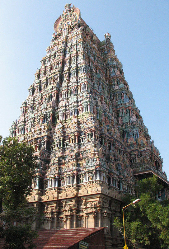 Le temple Mînâkshî de Madurai en Inde Le temple Minakshi de Madurai en Inde 4 Le-temple-Minakshi-de-Madurai-en-Inde-4
