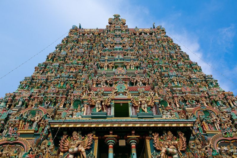 Le temple Mînâkshî de Madurai en Inde Le temple Minakshi de Madurai en Inde 7 Le-temple-Minakshi-de-Madurai-en-Inde-7