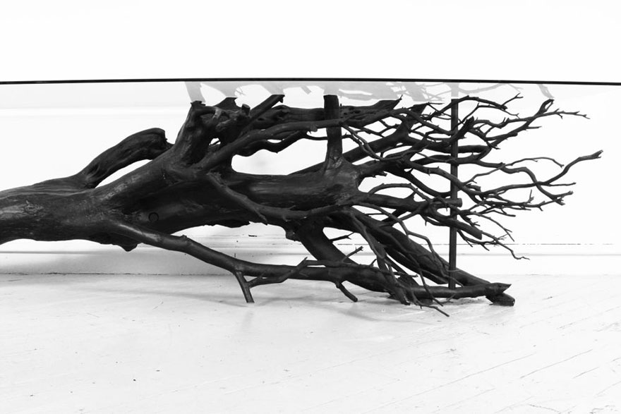 Une branche d'arbre en étagère par Sebastian Errazuriz une branche d arbre en etagere par Sebastian Errazuriz 7 une-branche-d-arbre-en-etagere-par-Sebastian-Errazuriz-7