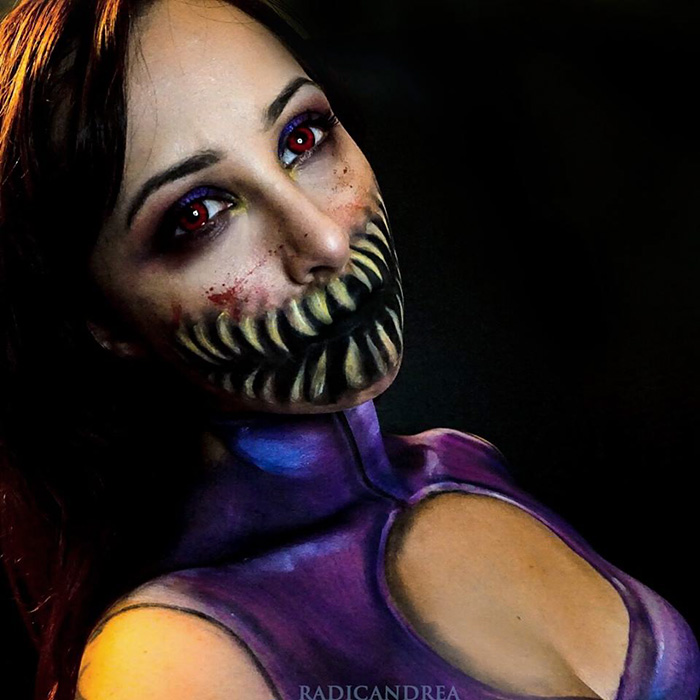 Les maquillages monstrueux de Andrea De La Ossa Les maquillages monstrueux de Andrea De La Ossa 14 Les-maquillages-monstrueux-de-Andrea-De-La-Ossa-14