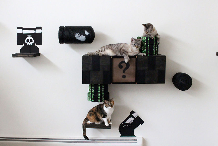 Un mur Super Mario pour chat un mur Super Mario pour chat 5 un-mur-Super-Mario-pour-chat-5