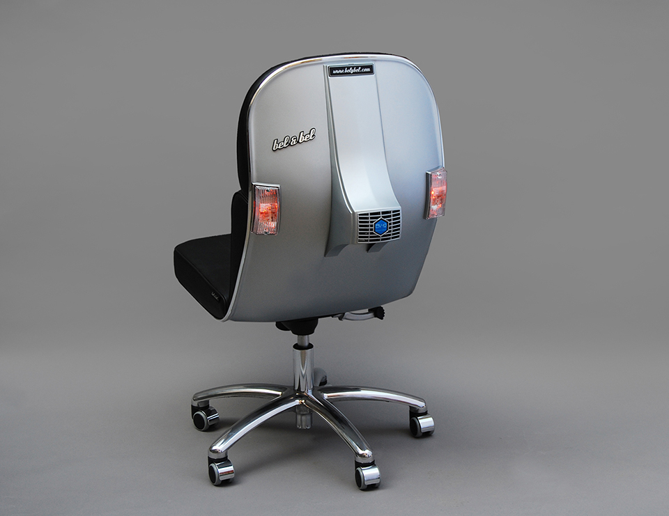 Le scooter chaise - recyclage de vieux scooters vespa en chaise de bureau Le scooter chaise recyclage de vieux scooters vespa en chaise de bureau 14 Le-scooter-chaise-recyclage-de-vieux-scooters-vespa-en-chaise-de-bureau-14