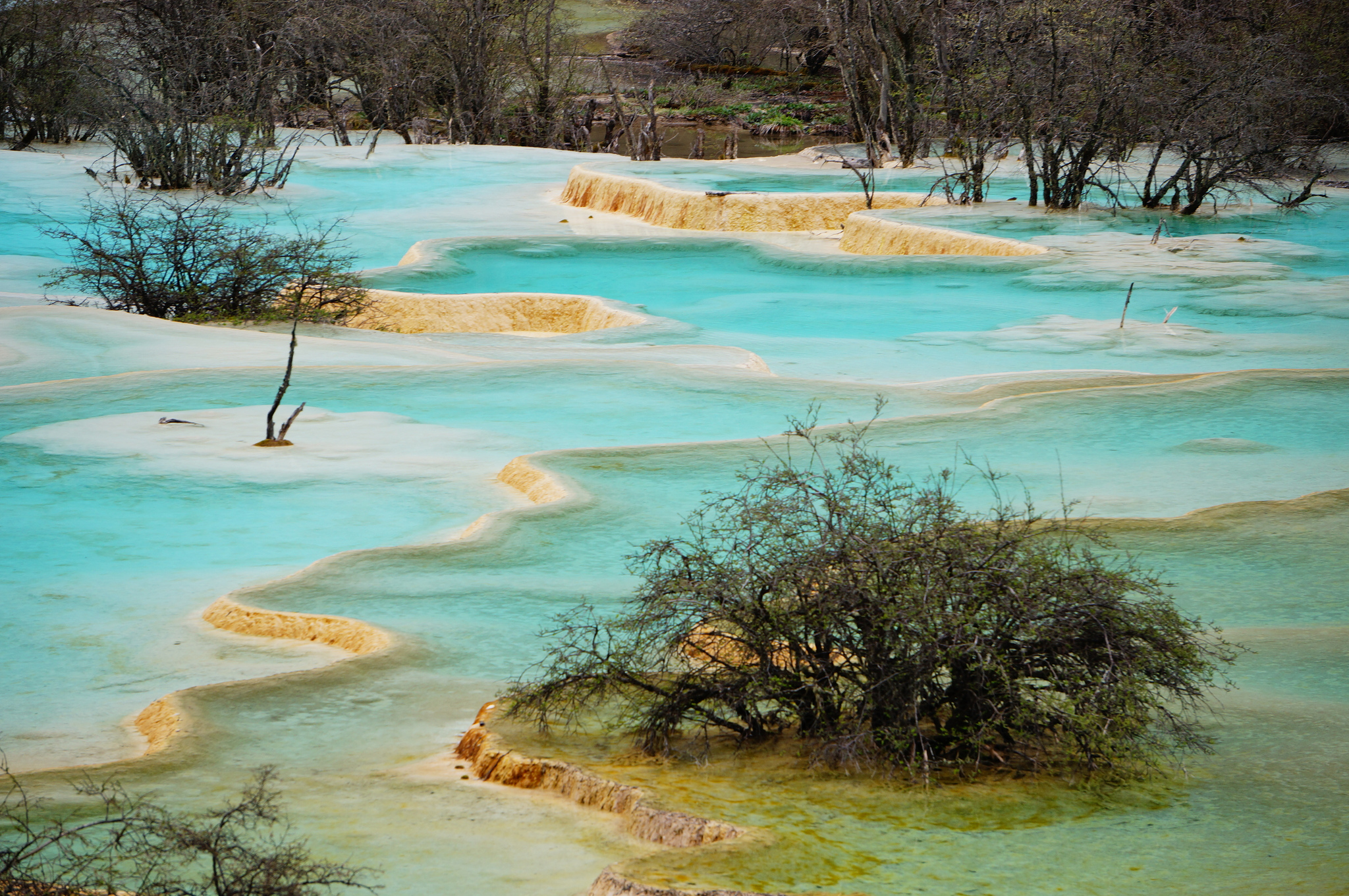 Les bassins turquoises et émeraudes de Huanglong Les bassins turquoises et emeraudes de Huanglong 18 Les-bassins-turquoises-et-emeraudes-de-Huanglong-18
