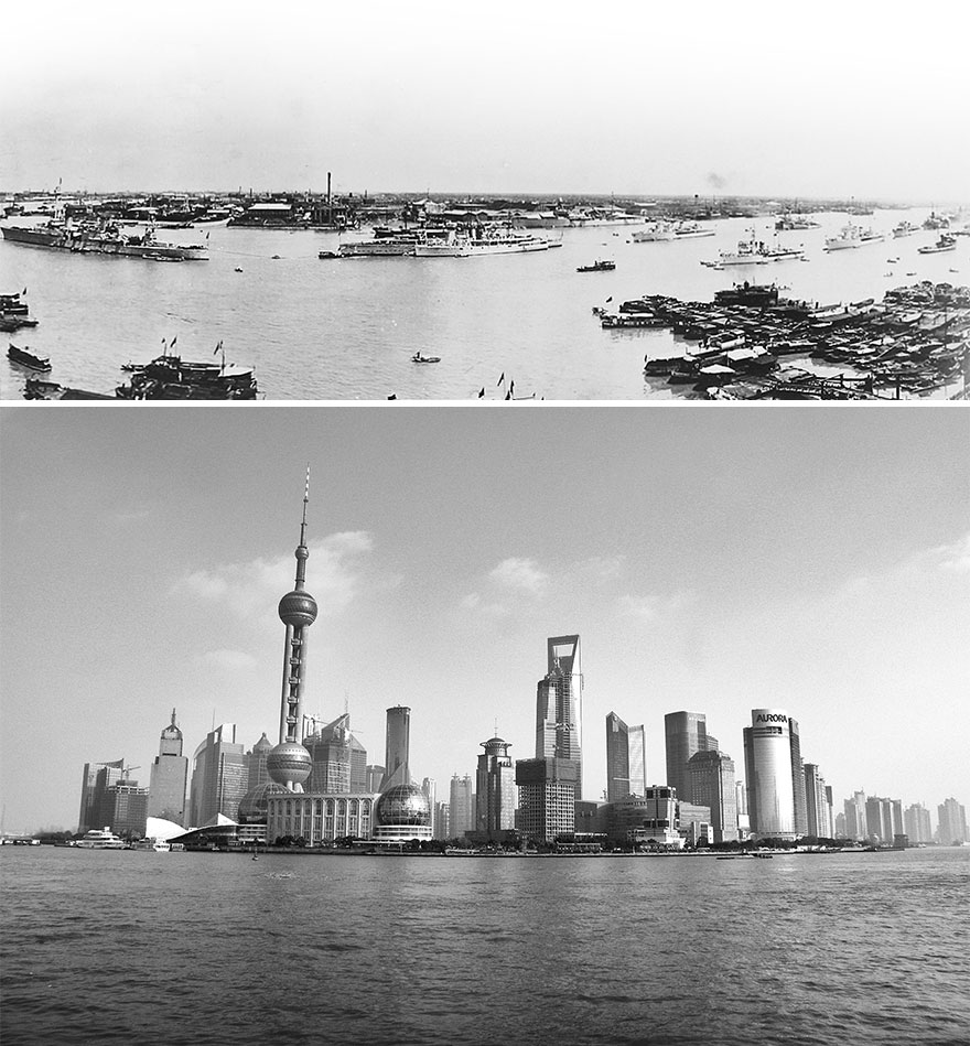100 ans de croissance en Chine avec des photos avant-après 100 ans de croissance en Chine avec des photos avant apres 15 100-ans-de-croissance-en-Chine-avec-des-photos-avant-apres-15