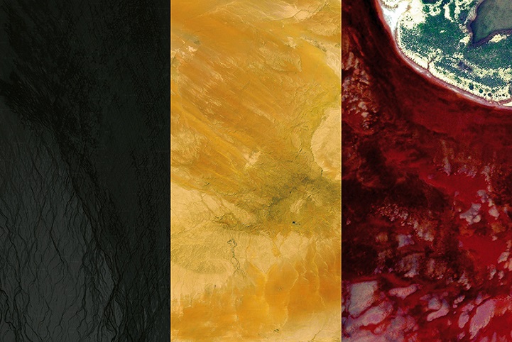 Des drapeaux avec des photos satellites par Max Serradifalco Des drapeaux avec des photos satellites par Max Serradifalco 11 Des-drapeaux-avec-des-photos-satellites-par-Max-Serradifalco-11