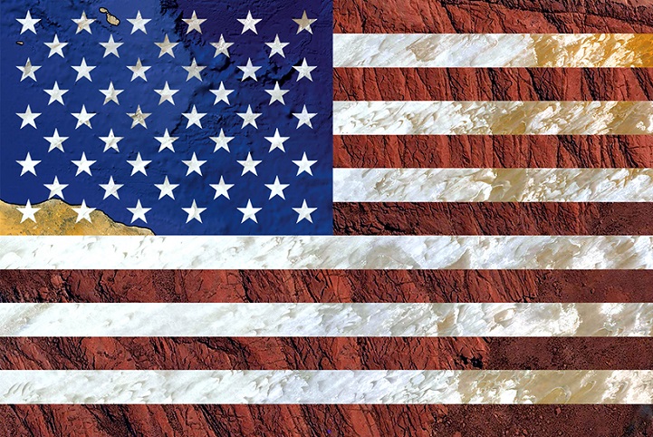 Des drapeaux avec des photos satellites par Max Serradifalco Des drapeaux avec des photos satellites par Max Serradifalco 12 Des-drapeaux-avec-des-photos-satellites-par-Max-Serradifalco-12