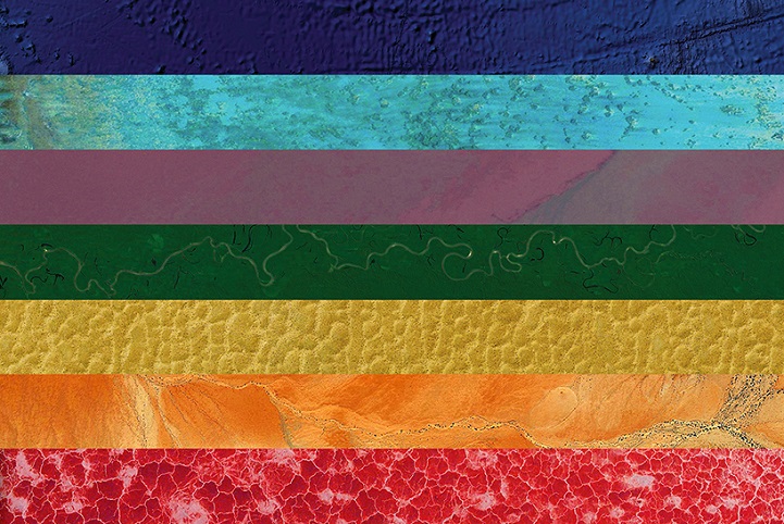 Des drapeaux avec des photos satellites par Max Serradifalco Des drapeaux avec des photos satellites par Max Serradifalco 13 Des-drapeaux-avec-des-photos-satellites-par-Max-Serradifalco-13