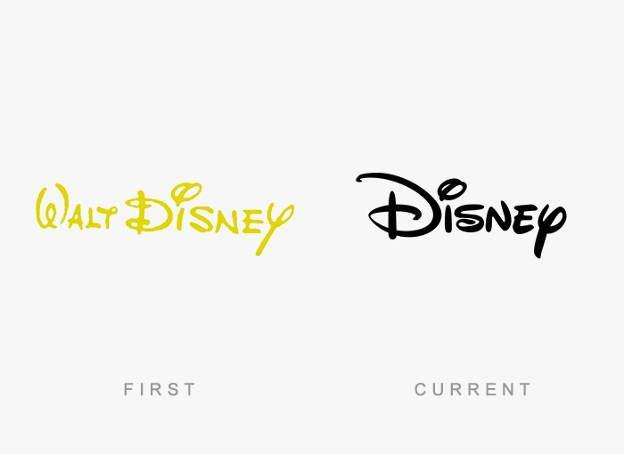 50 célèbres logos avant et maintenant 50 celebres logos avant et maintenant 7 walt disney 50-celebres-logos-avant-et-maintenant-7-walt-disney