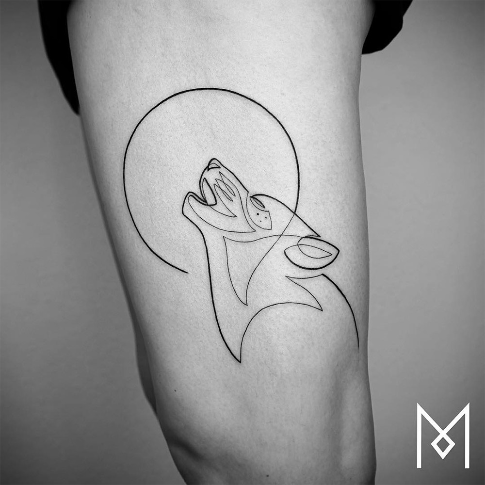 Les tatouages minimalistes linéaires de Mo Ganji De nouveaux tatouages en lignes continues par Mo Ganji 10 De-nouveaux-tatouages-en-lignes-continues-par-Mo-Ganji-10