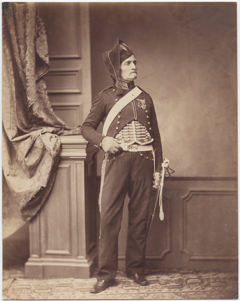 Des portraits de vétérans des guerres de Napoléon Portraits de veterans des guerres de Napoleon 8 Monsieur Schmit 2nd Mounted Chasseur Regiment 1813-14