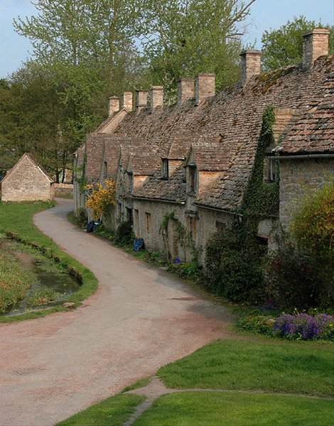 bibury arlington row angleterre Arlington Row à Bibury dans les Cotswolds en Angleterre