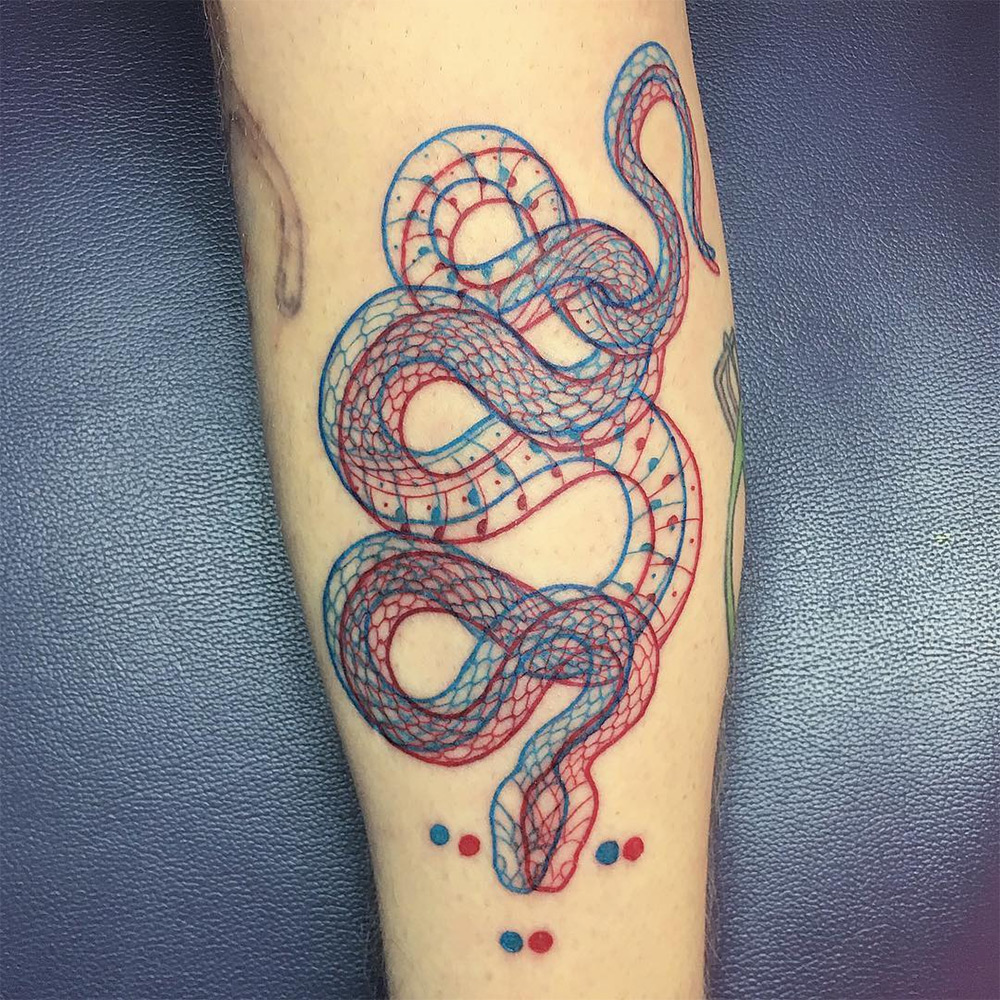 Les tatouages de serpents noirs et blancs de Mirko Sata de nouveaux tatouages de serpents par Mirko Sata 4 de-nouveaux-tatouages-de-serpents-par-Mirko-Sata-4