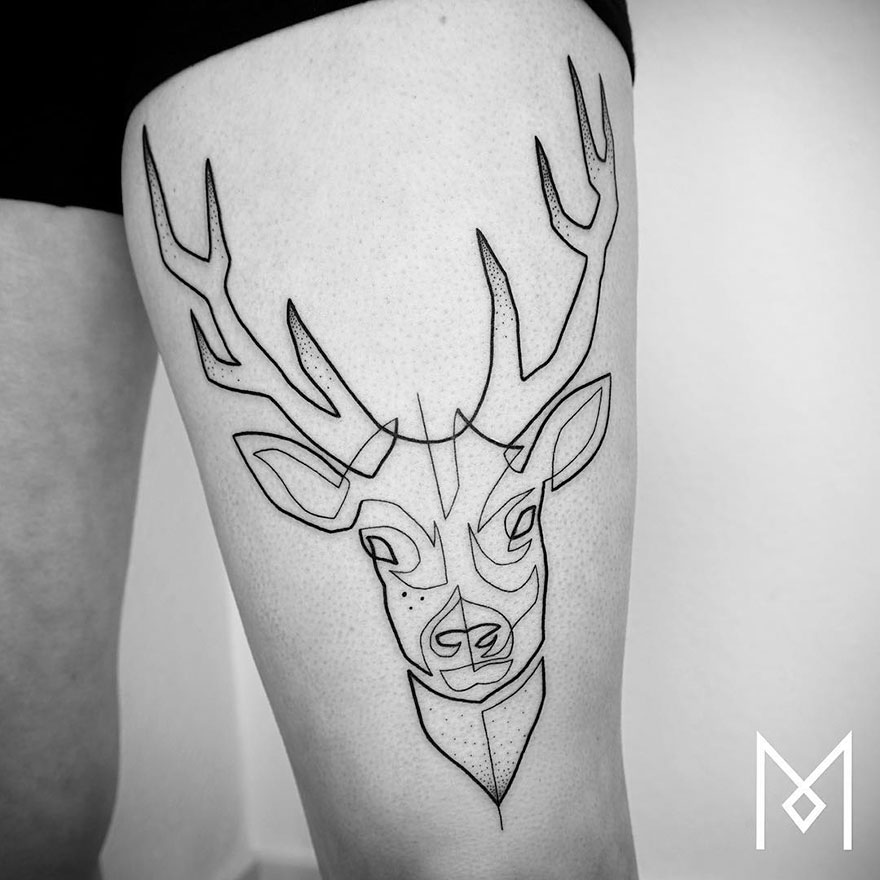 Les tatouages minimalistes linéaires de Mo Ganji de nouveaux tatouages minimalistes lineaires par Mo Ganji 19 de-nouveaux-tatouages-minimalistes-lineaires-par-Mo-Ganji-19
