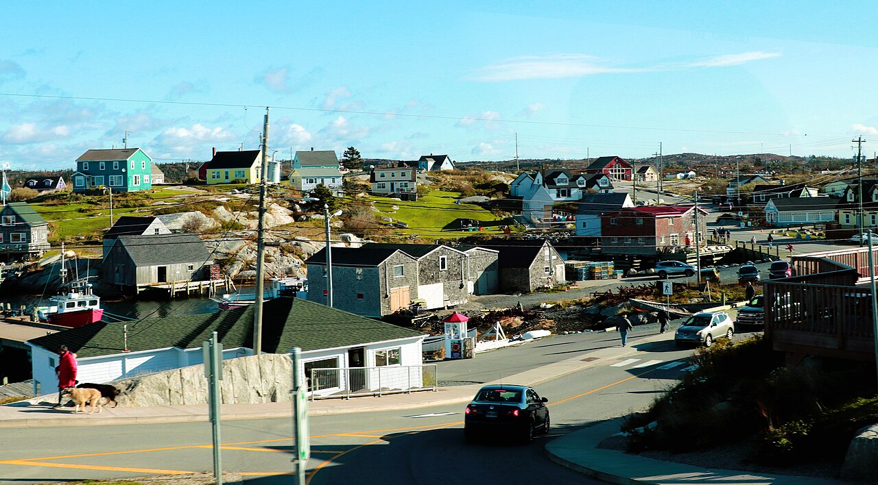 peggys cove village canada Village de pêcheurs de Peggy's Cove en Nouvelle-Écosse au Canada