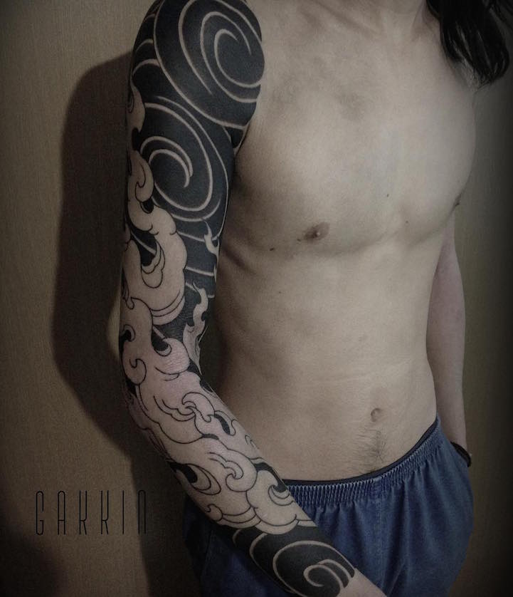 Les tatouages freehand de thèmes traditionnels japonais de Gakkin quelques tatouages freehand de themes traditionnels japonais par Gakkin 12 quelques-tatouages-freehand-de-themes-traditionnels-japonais-par-Gakkin-12