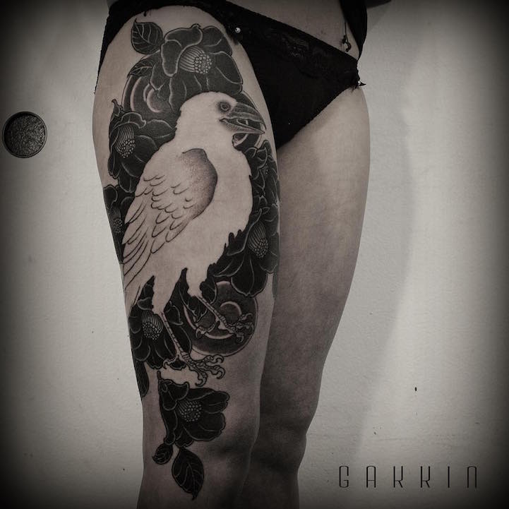 Les tatouages freehand de thèmes traditionnels japonais de Gakkin quelques tatouages freehand de themes traditionnels japonais par Gakkin 8 quelques-tatouages-freehand-de-themes-traditionnels-japonais-par-Gakkin-8