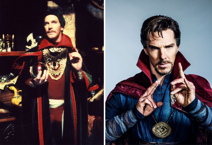 15 super héros avant et maintenant 15 super heros avant et maintenant dr strange 1978 2016 15-super-heros-avant-et-maintenant-dr-strange-1978-2016