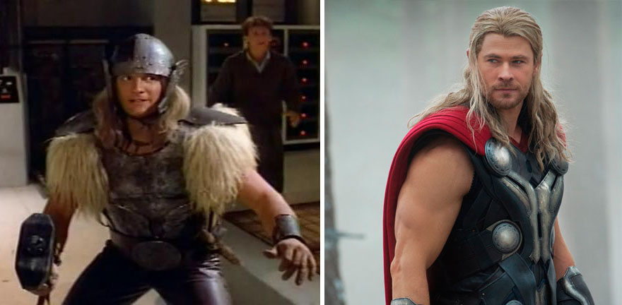 15 super héros avant et maintenant 15 super heros avant et maintenant thor 1978 2015 15-super-heros-avant-et-maintenant-thor-1978-2015