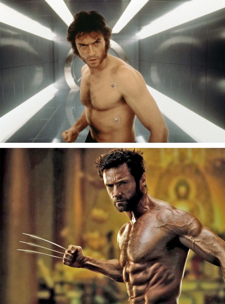 15 super héros avant et maintenant 15 super heros avant et maintenant wolverine 2000 2013 15-super-heros-avant-et-maintenant-wolverine-2000-2013