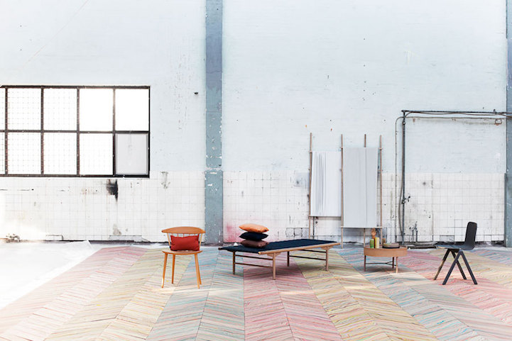 Les planchers de bois de couleur marbrés de Penille Snedker Hansen Les planchers de bois de couleur marbres de Penille Snedker Hansen 9 Les-planchers-de-bois-de-couleur-marbres-de-Penille-Snedker-Hansen-9